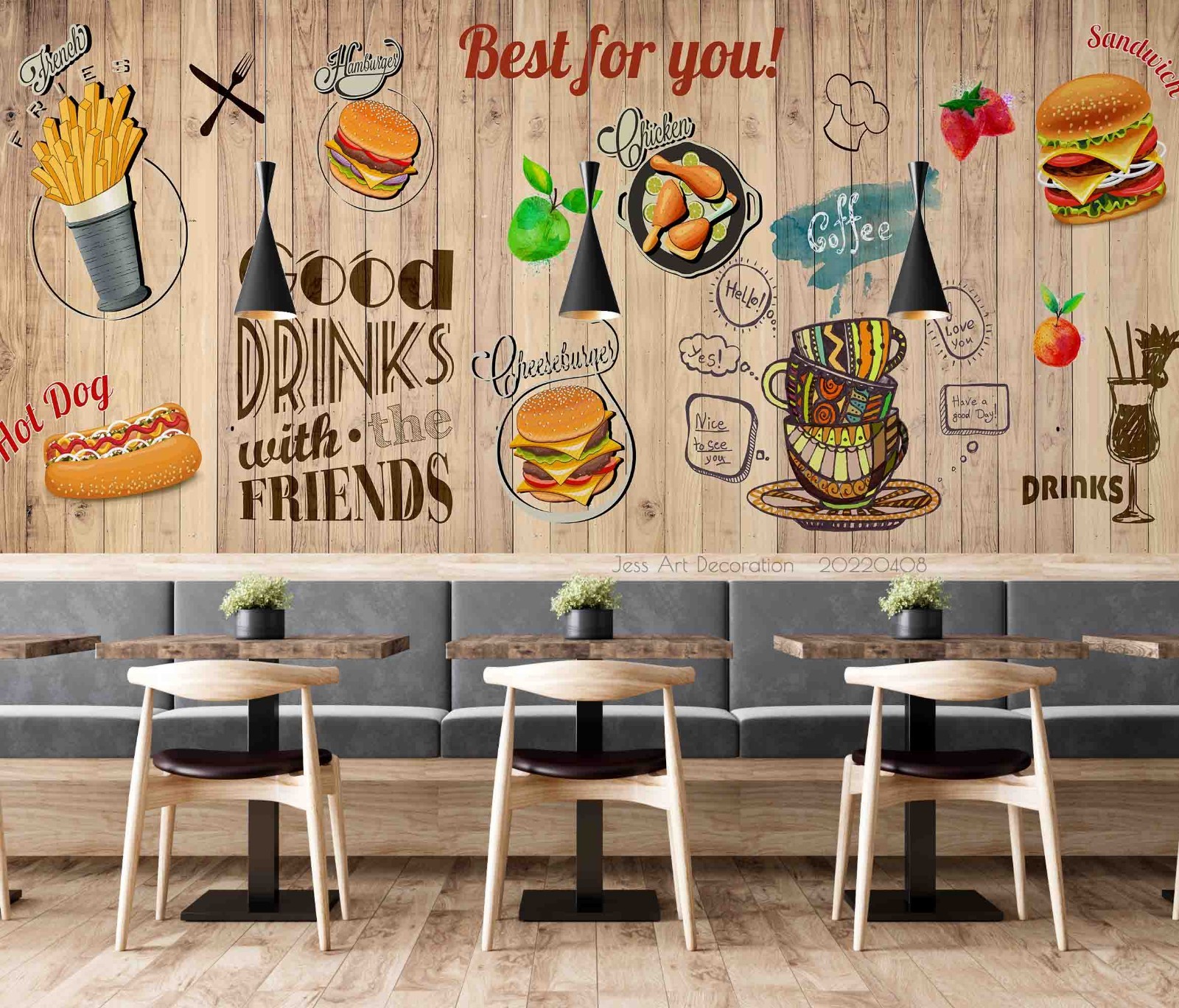 Illustration Wall Murals Wallpaper Murals Wall Sticker