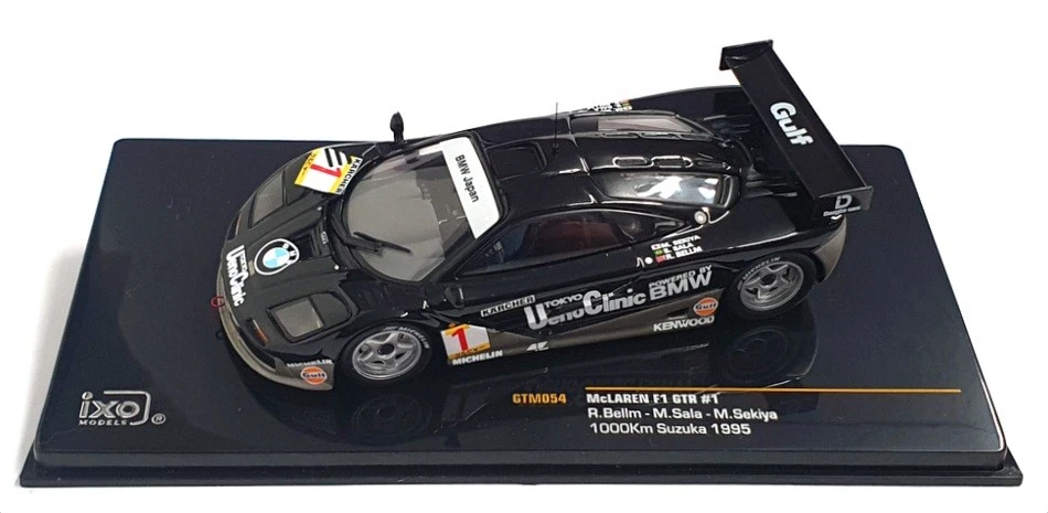 Ixo escala 1/43 GTM054 - McLaren F1 GTR 1000 km Suzuka 1995 - negro Foto 4 de 4