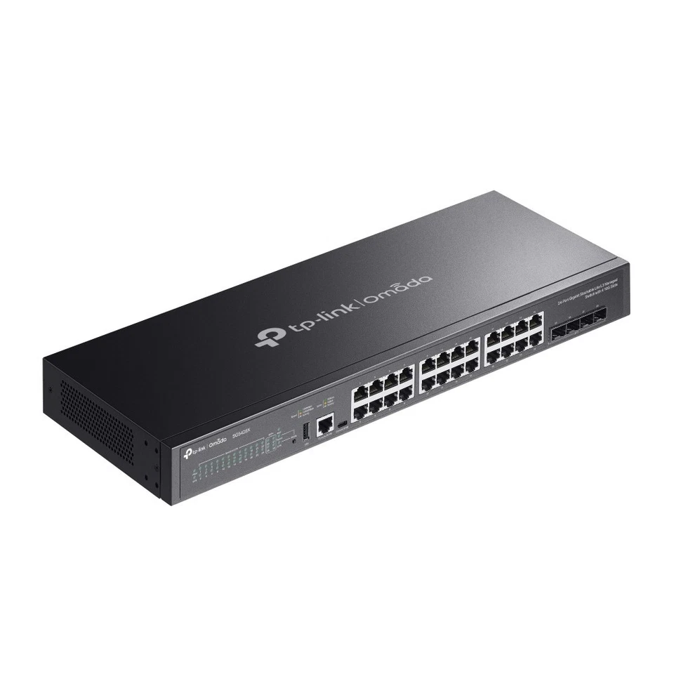 TP-Link SG5428X | Omada 24-Port Gigabit Stackable Lite L3 Managed Switch - Image 4 of 4