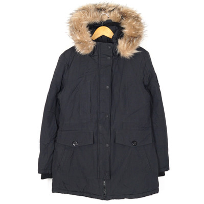 SUPERDRY Everest Mountain Supply Damen Jacke Gr.~M schwarz mit Kapuze