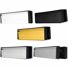 UAP Framemaster Letter Box Aluminium 12" Letterbox for External Doors 20 to 40mm