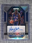 2022-23 Larry Johnson Auto Panini Prizm Signatures Autographs Silver (Refractor)