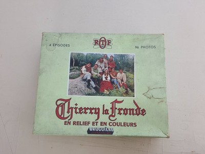 stereofilms bruguière box set Thierry la Fronde ORTF in relief and colors