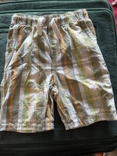 Gymboree Boys Shorts Size 4t Green Cotton Plaid
