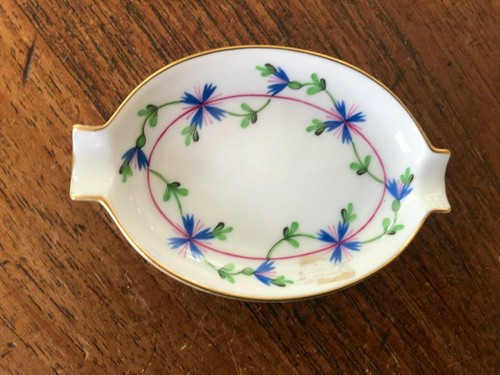 Lot of 3 Antique herend porcelain ashtray / dish . All with the herend mark - Picture 3 of 8