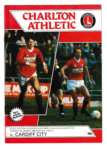 Charlton Athletic 1984/85 Selection of Home League Div 2 Programmes from menu - Picture 4 of 12