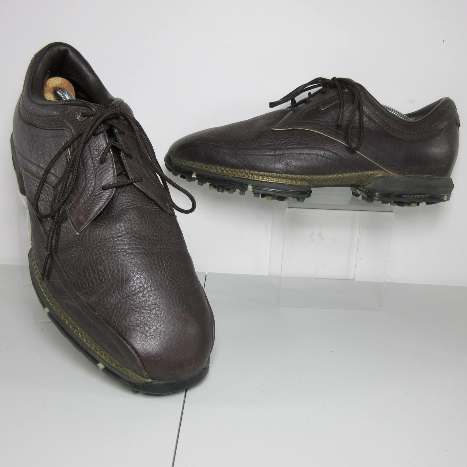 nike golf shoes leather
