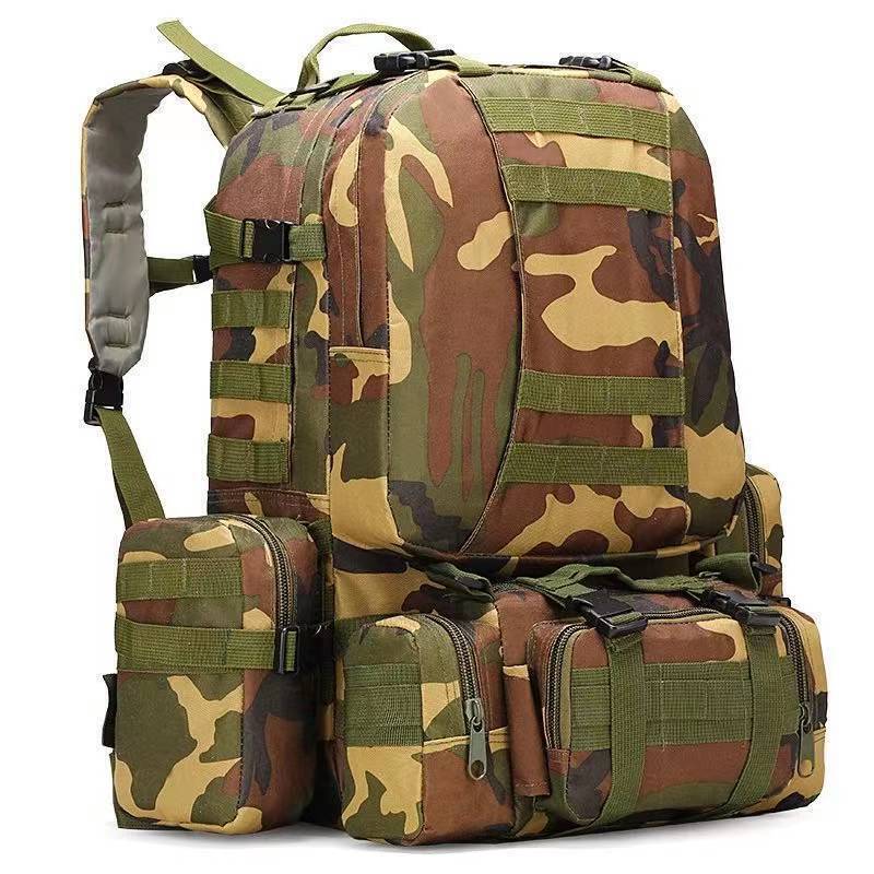 50L Tactical Backpack Men's Military Backpack Sport Bag Sport Camping Travel