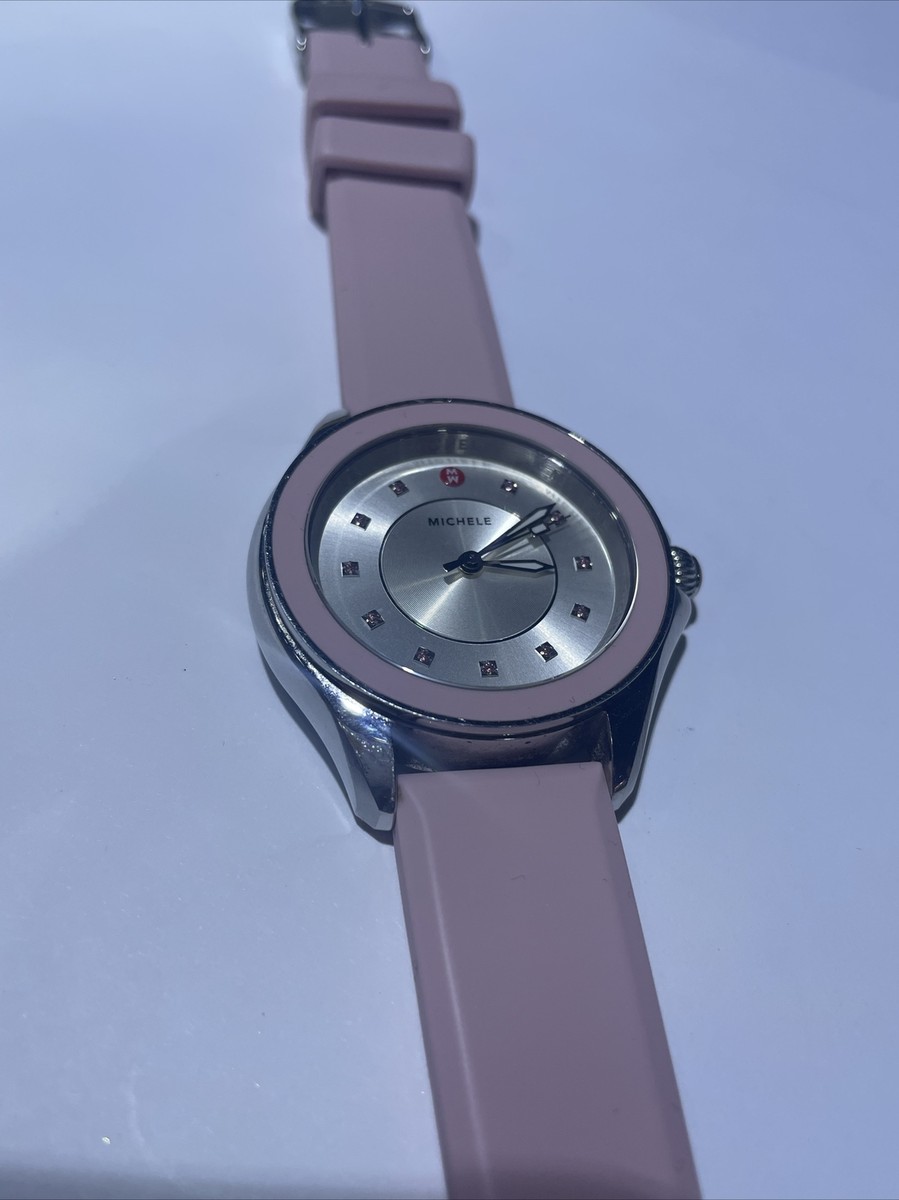 Michele MWW27A000025 Cape Stainless St Silver tone Pink  display picture 3