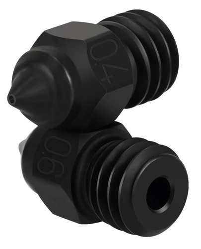 se6 Düse Nozzle 1,75mm Gehärteter Stahl 0,2 0,4 0,6 0,8 mm CR6 SE, Ender 3, E5 - Bild 2 von 6