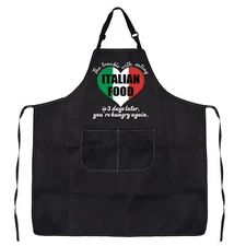 Italian Aprons For Cooking Italian Chef Gift Italian Gift Italian Kitchen Apr...