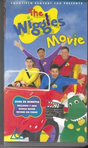 THE WIGGLES MOVIE   (Vhs Video Tape)  cover has slight moisture damage at back - Picture 1 of 2