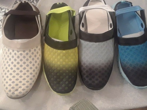 NEW mens mesh beach shower clogs slip-on sandals - Picture 3 of 9