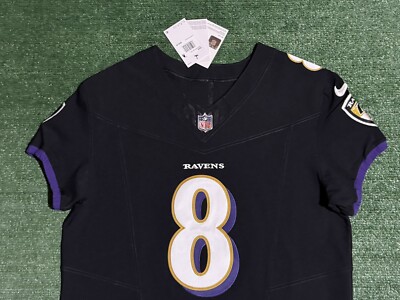 Lamar Jackson Baltimore Ravens Black Nike Vapor F.U.S.E. Elite