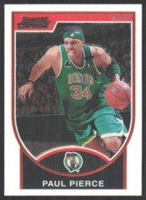 2007-08 Bowman Chrome Paul Pierce Boston Celtics #34