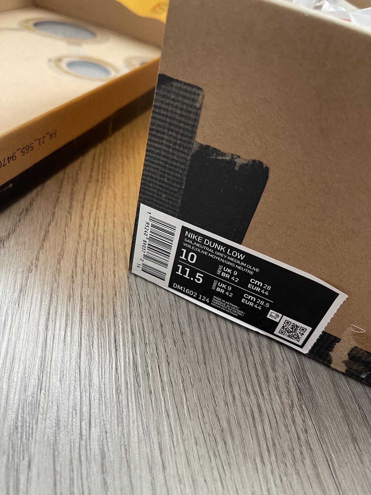 OFF WHITE X NIKE Nike Dunk Low x Off White lotto 22 di 50