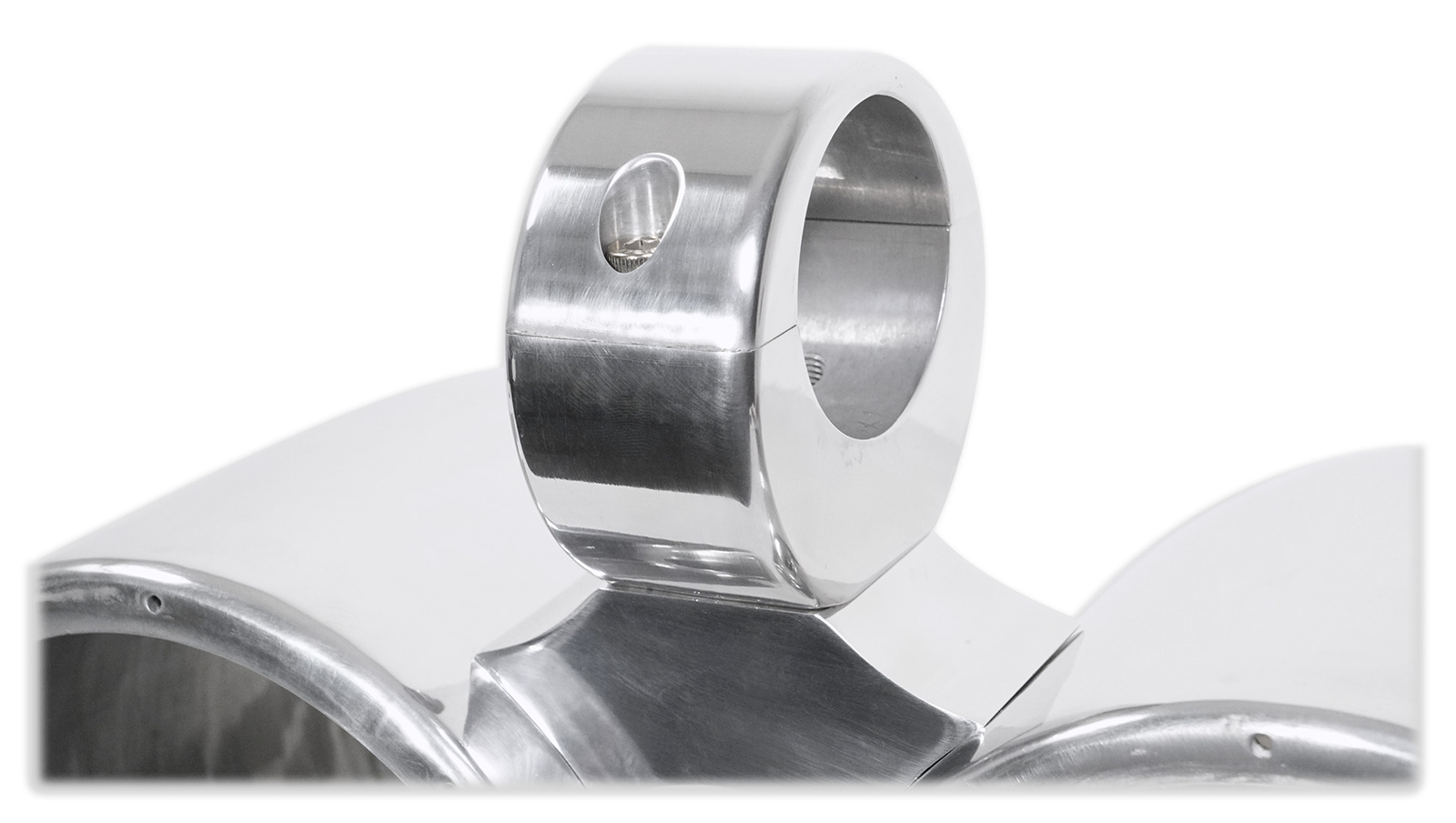 Rockville DMAC80S Dual 8 Silver Aluminum Wakeboard Tower Speaker PodsCovers