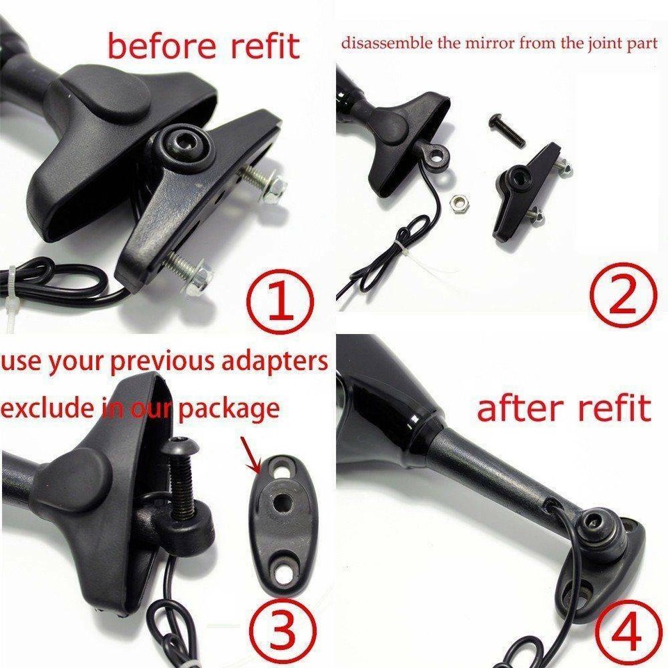 Carbon Fiber Rear View Mirrors With LED Turn Signals For Yamaha R1, R6, FZ1, FZ6, R3