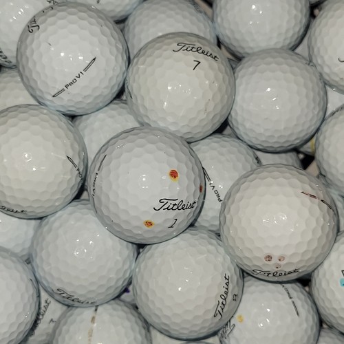 36 pelotas de golf Titleist Pro V1 2023/2024 usadas - 4A casi como nuevas AAAA - Imagen 4 de 7