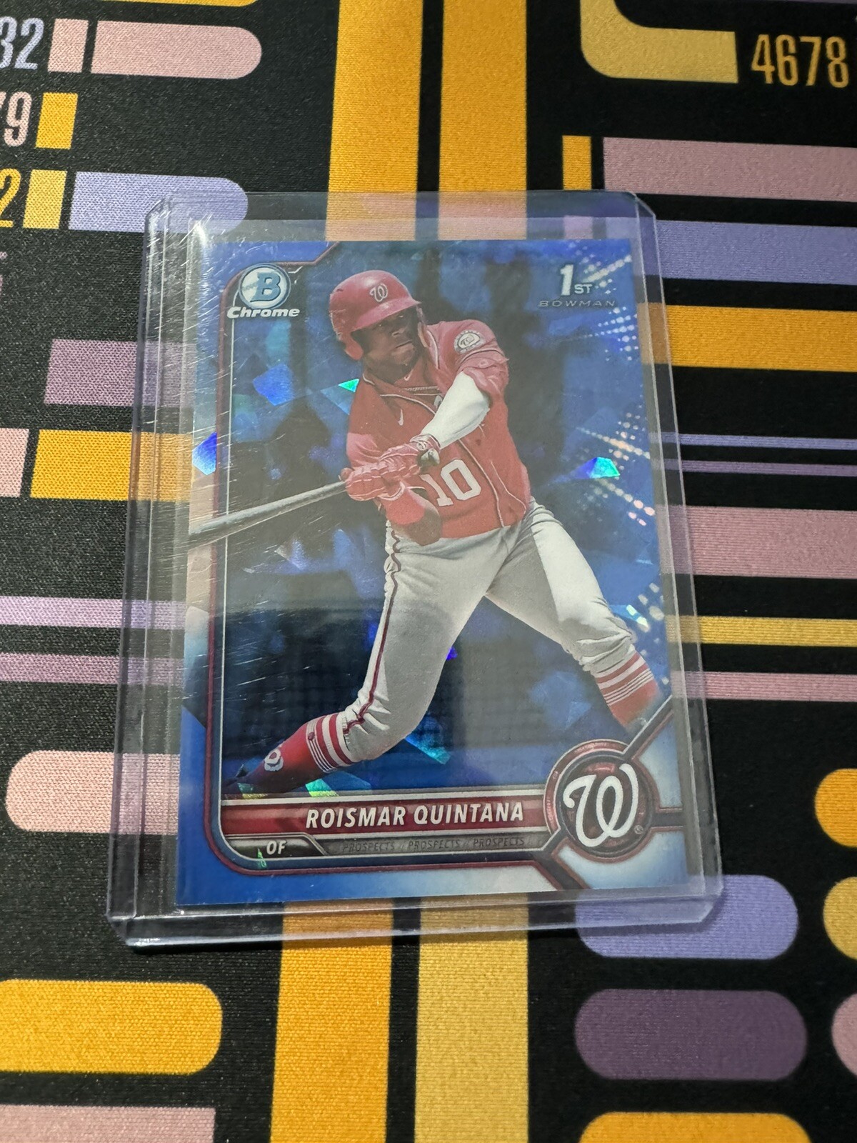 2022 Bowman Chrome Sapphire Roismar Quintana Rc #BCP-83