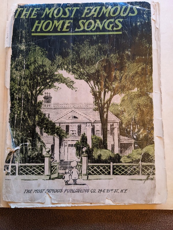 Vintage "The Most Famous Home Songs"