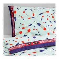Ikea Glodande Child's Single Quilt/Duvet Cover & 2 pillowcases - feathers!