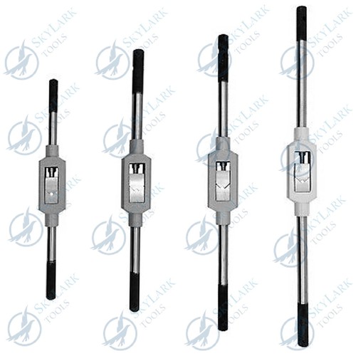 4-teiliges Set gerader Griff Gewindebohrer Schraubenschlüssel Gewindebohrer Griff Kapazität 1/16 Zoll bis 1 Zoll (M2-M25) - Bild 2 von 4