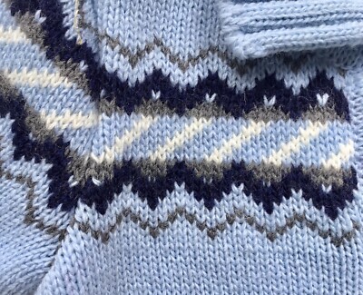 Cardigan Tricoté Girandola Pour Garçon 24 Mois - Bleu - Laine Et Acrylique - Neuf étiqueté