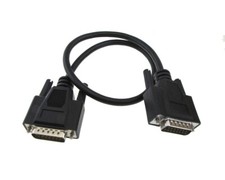 DB15 2 Rows Male to Male I/O Signal Connectio...
