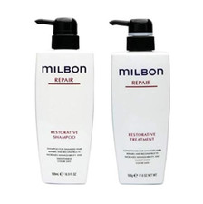 Milbon Repair Restorative Shampoo  Treatment 500ml from Japan