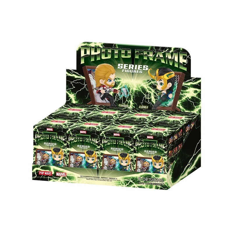Authentic Genuine Marvel Photo frame Series Blind Box One set(8pcs