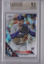 JULIO URIAS 2016 Topps Chrome Update Mega Box RC #HMT27 BGS 9.5 Pop 5