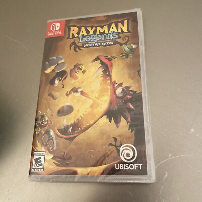 Rayman Legends Definitive Edition Nintendo Switch Ubisoft - Brand New! SEALED!!
