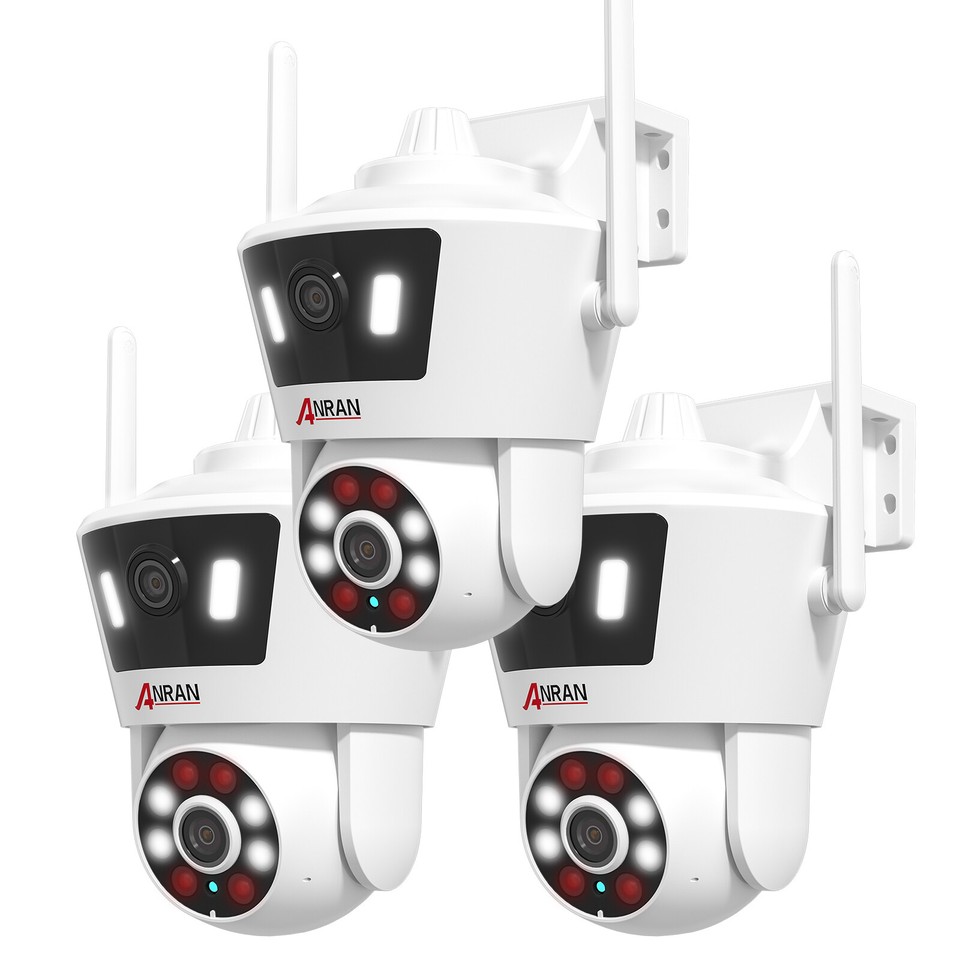 ANRAN 4MP Wireless Security Camera - Dual Lens, Night Vision, 2-Way Audio, Outdoor 7 thumbnail image