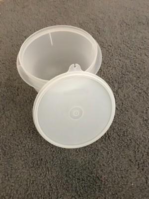 NEW***TUPPERWARE***5 CUP***MIXING/STORAGE BOWL***CLEAR 