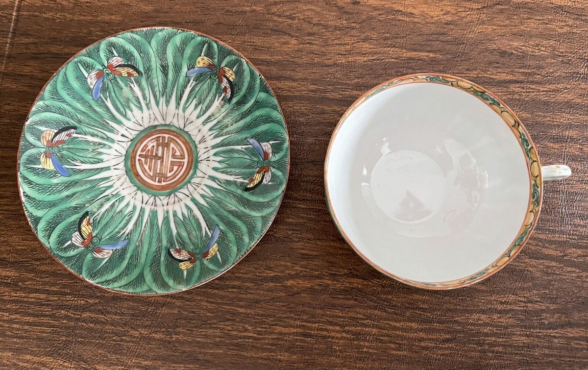 /チャイニーズタイガー/グリーン/Cup&Saucer 箱付き Oriente Italiano Soup Bowl – Gorsuch