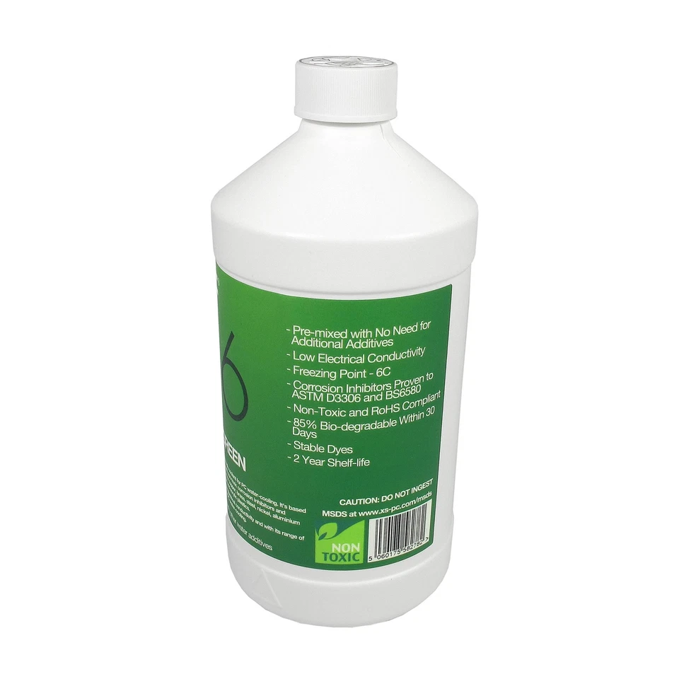 XSPC EC6 Premix Coolant - UV Green - Image 2 of 4