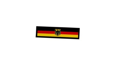 Patch Aufnäher Stickerei Druck Souvenir Backpack Flagge Deutschland Deutscher Adler