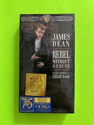 Rebel Without a Cause [VHS], New Sealed, Free Shipping, James Dean