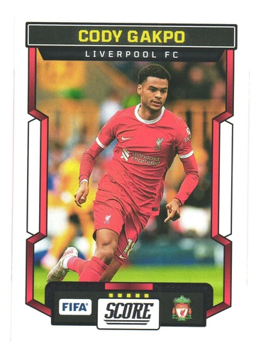 2023-24 Panini SCORE FIFA Soccer Liverpool FC Cody Gakpo