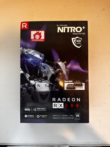 SAPPHIRE NITRO+ RX 580 8G G5 8GB GDDR5 Graphics Card (11265-01-20G) - New - Picture 4 of 9