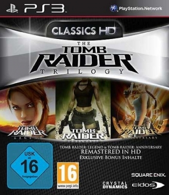 Playstation 3 TOMB RAIDER TRILOGY DEUTSCH Legend + Underworld + Anniversary Top