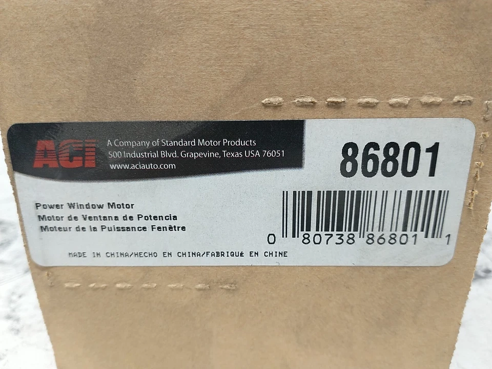 Motor elevador ventana eléctrica izquierda ACI 86801 para 00-06 Select Dodge Chrysler Plymouth Foto 2 de 4