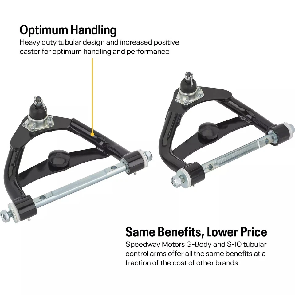 For 1978-1988 G-Body and S10 Tubular Control Arms, Upper and Lower Kit FAST SHIP - Image 3 of 4
