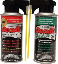 CAIG Laboratories, DeoxIT D5S6 Contact Treatment  F5S-H6 FaderLube Bundle