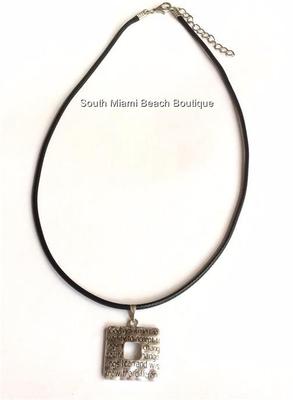 Collana Con Ciondolo Preghiera Della Serenità - Argento Placcato, Regolabile 19-24", Regalo