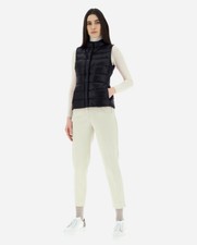 Herno Iconico Black Guila Slim Fit Down Quilted Gillet It 48 Uk 14/16