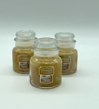 Yankee Candle Small Jar LUSCIOUS PUMPKIN TRIFLE Set of 3