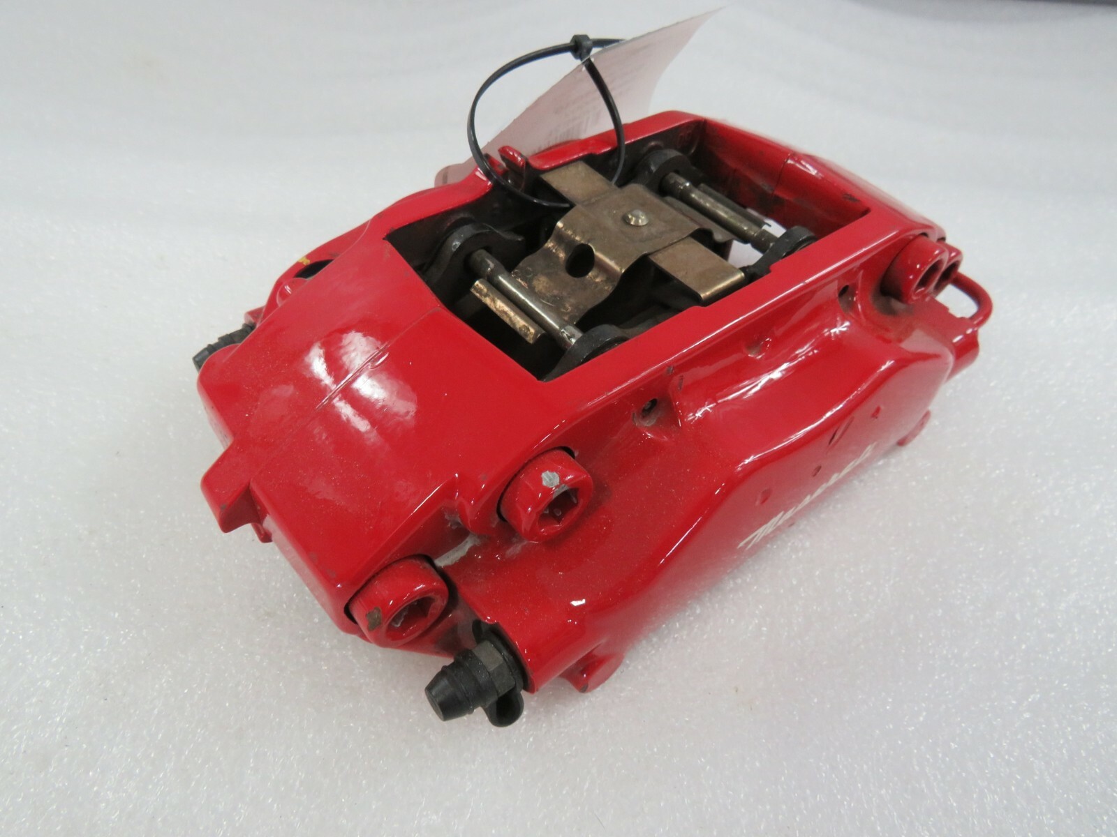 Maserati Granturismo, RH, Right Front Brake Caliper, Red, P/N 82336904