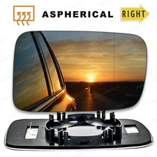 Right side Wide Angle mirror glass for BMW 3 Series Coupe cabrio 1998-05 Heated